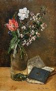 Anna Munthe-Norstedt Still Life with Spring Flowers Germany oil painting artist